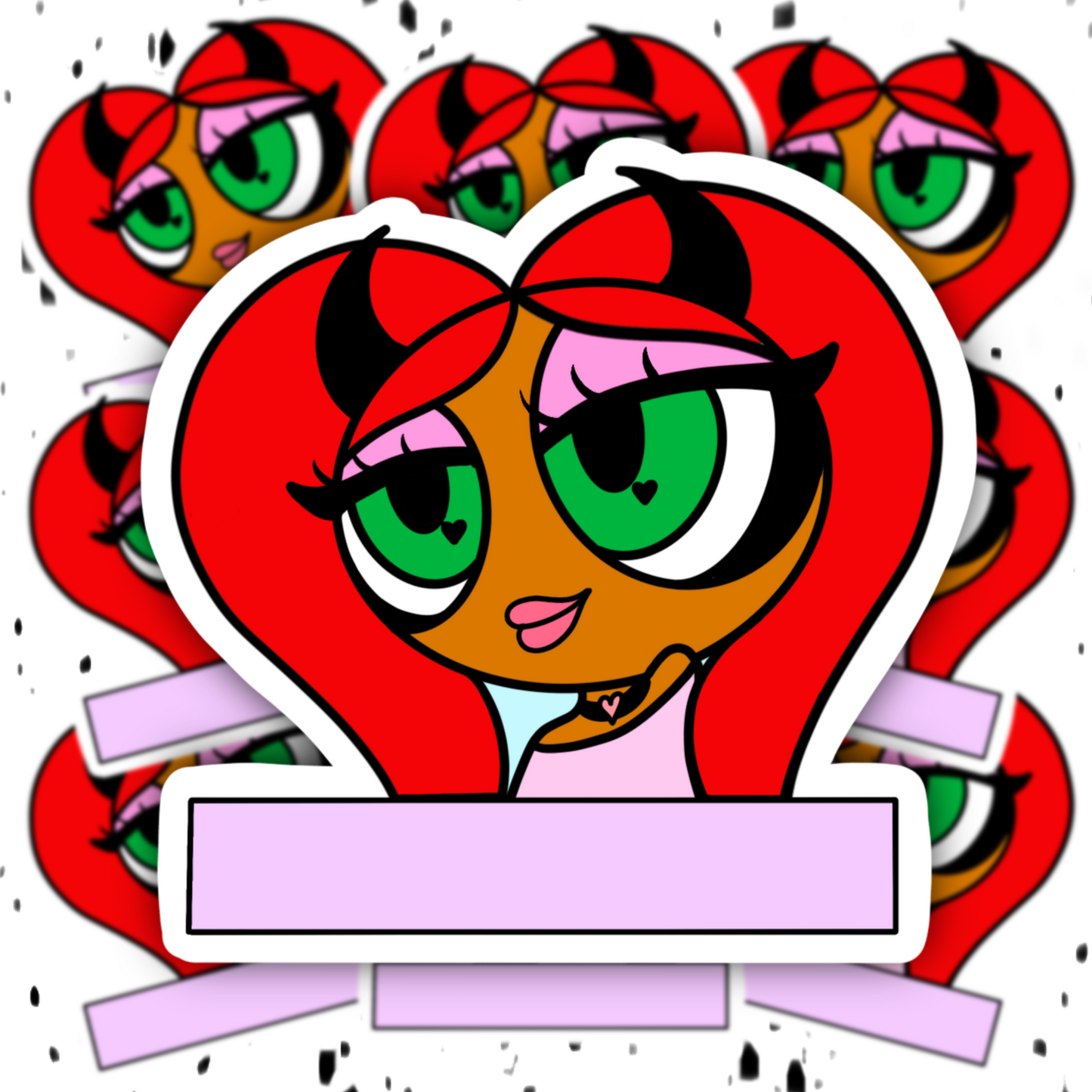 Devilish Beauty Sticker