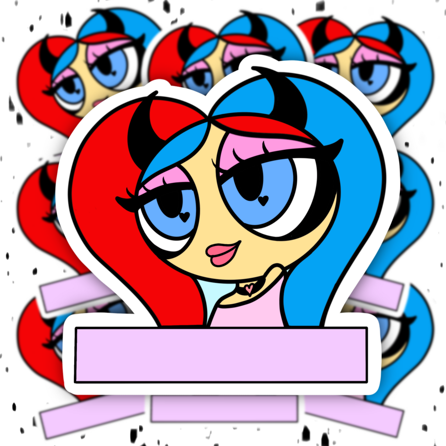 Devilish Beauty Sticker