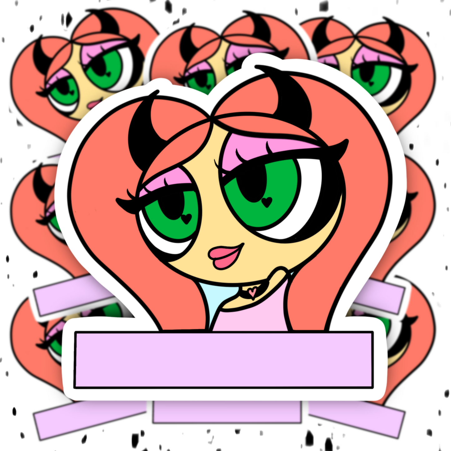 Devilish Beauty Sticker