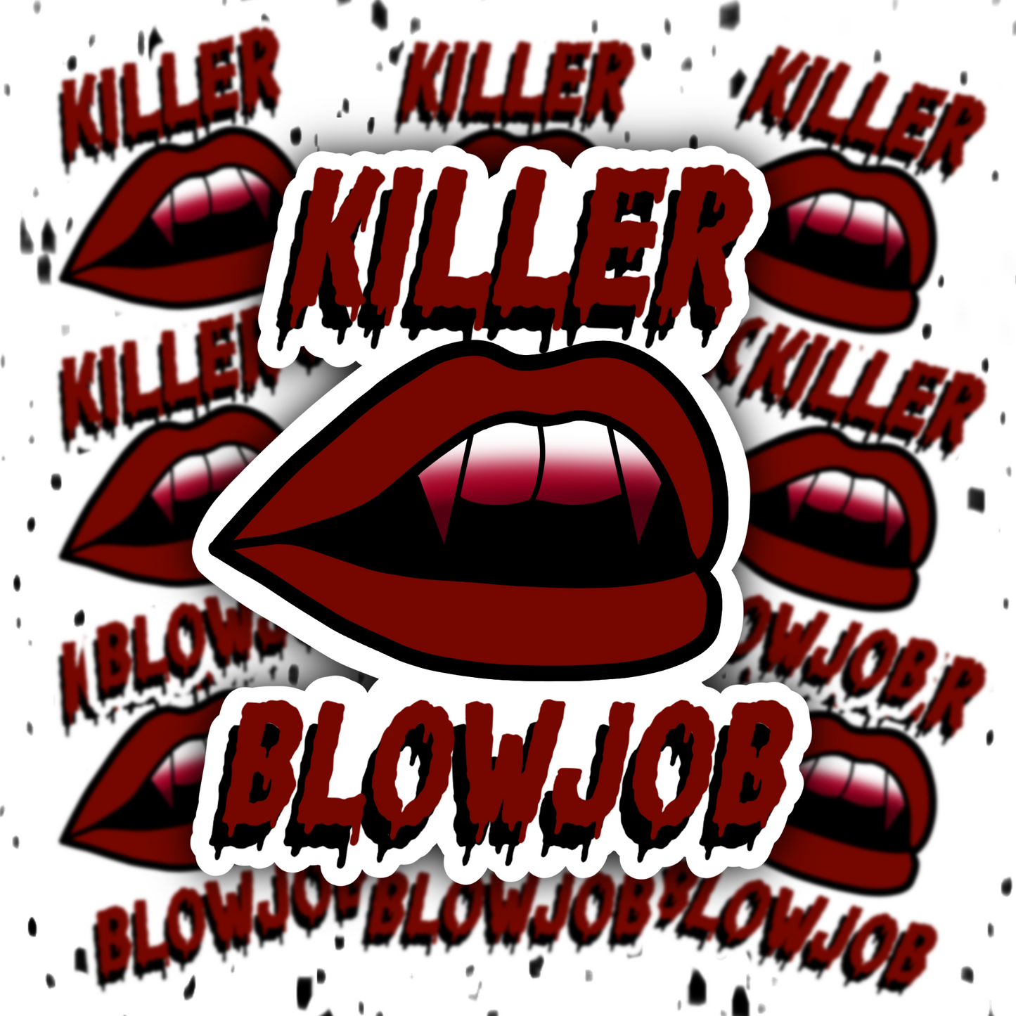Killer Blowjob Sticker