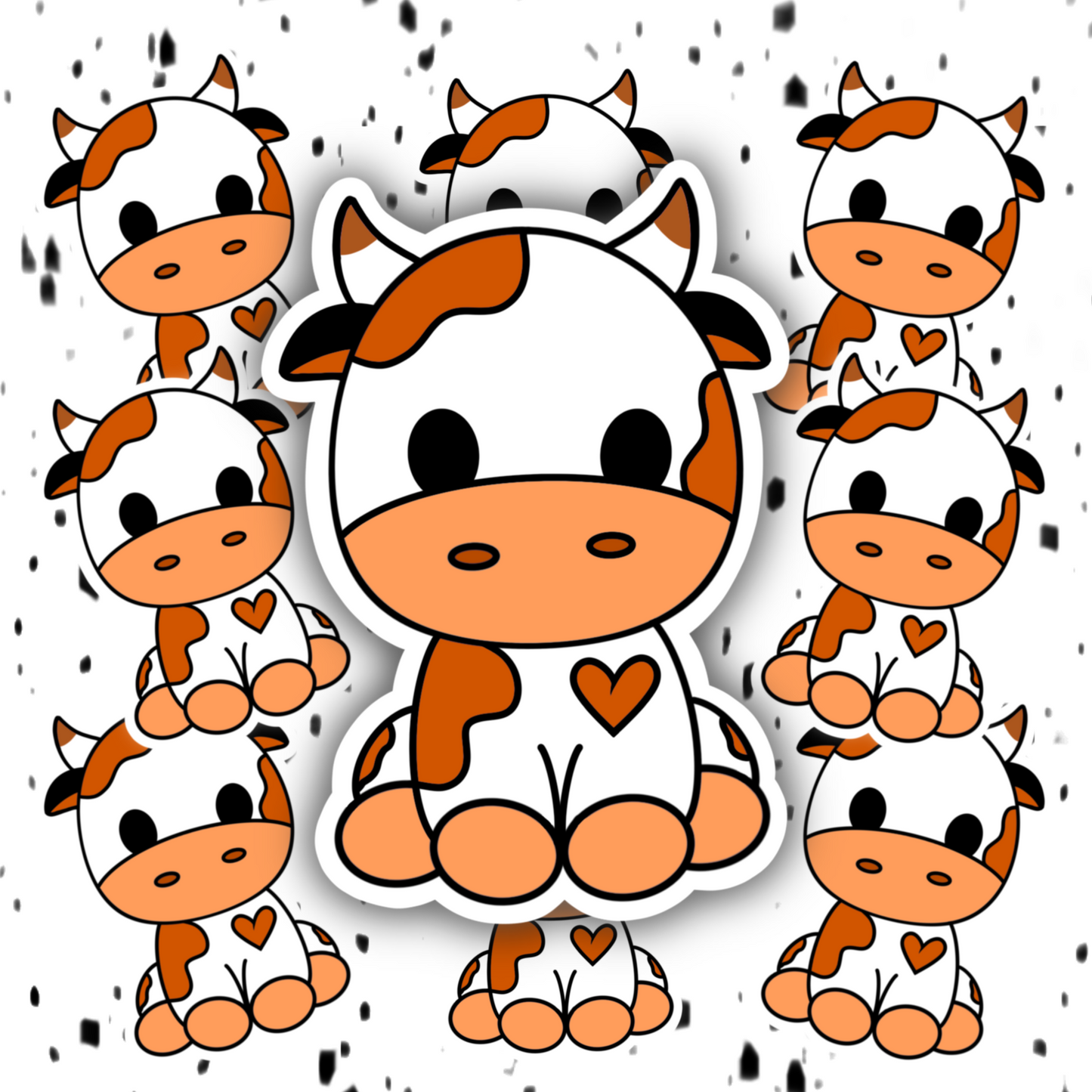 PrettyCow Sticker