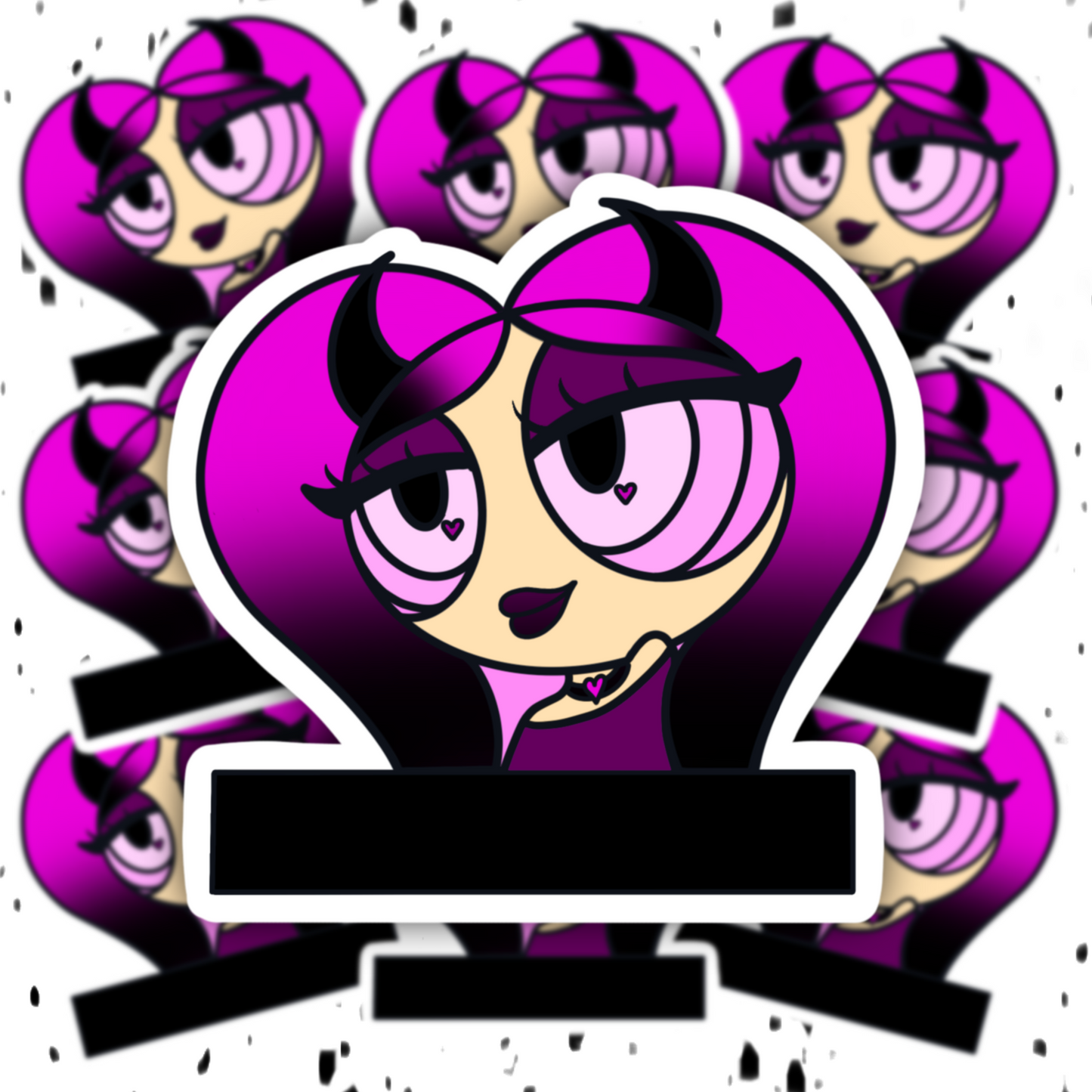 Devilish Beauty Sticker