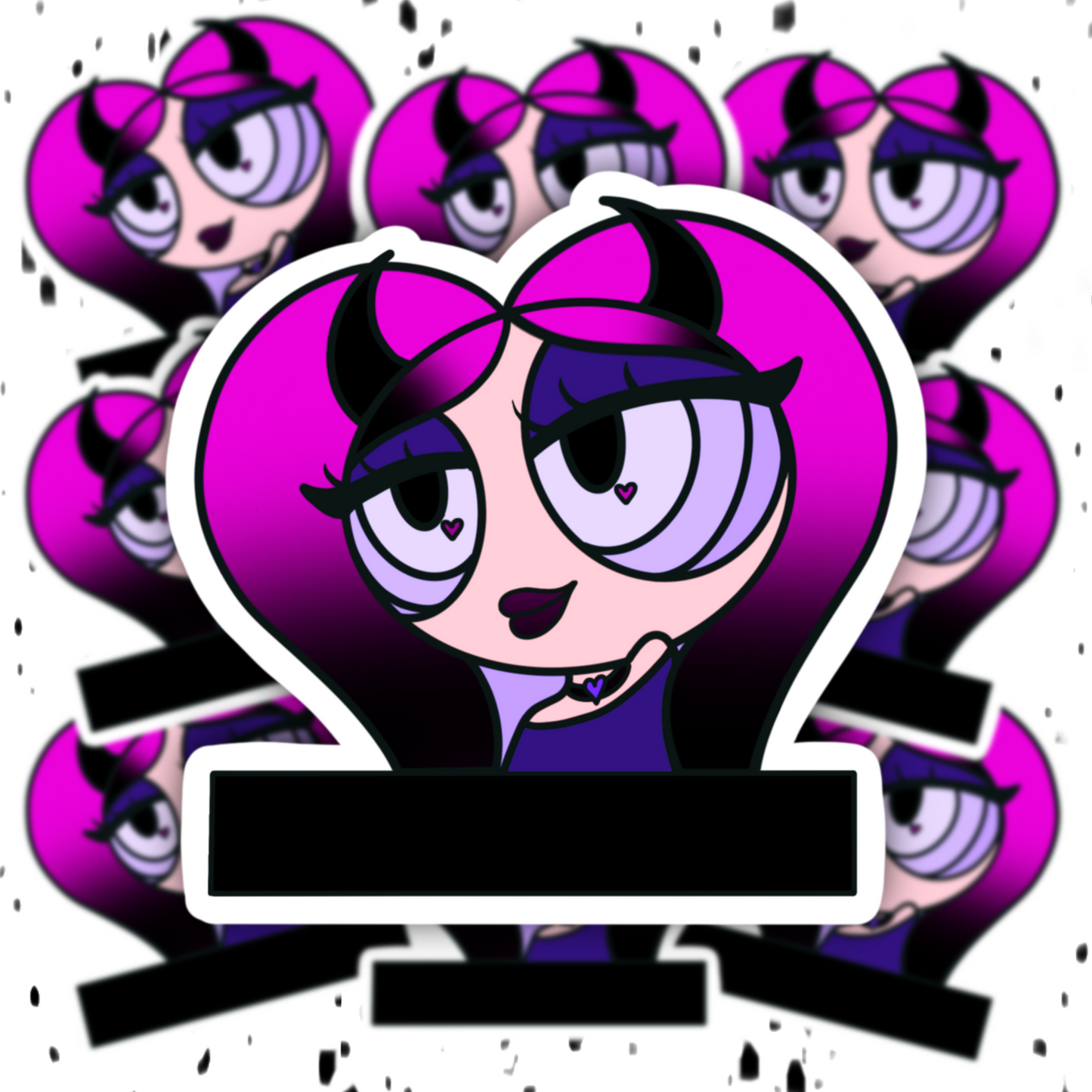 Devilish Beauty Sticker