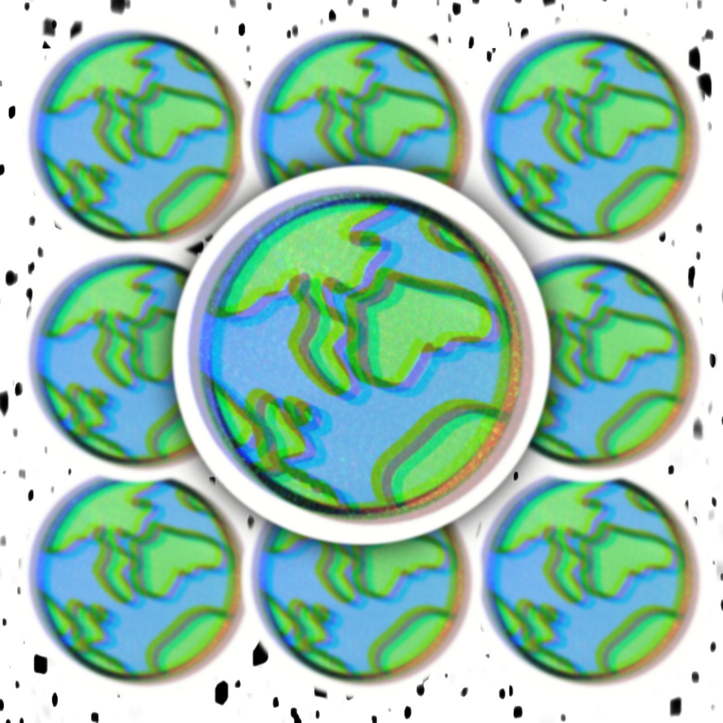 Earth Sticker