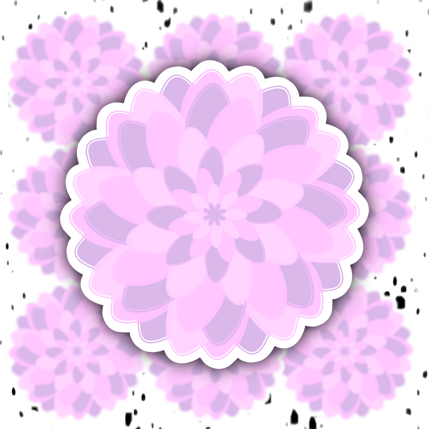 Flower Sticker