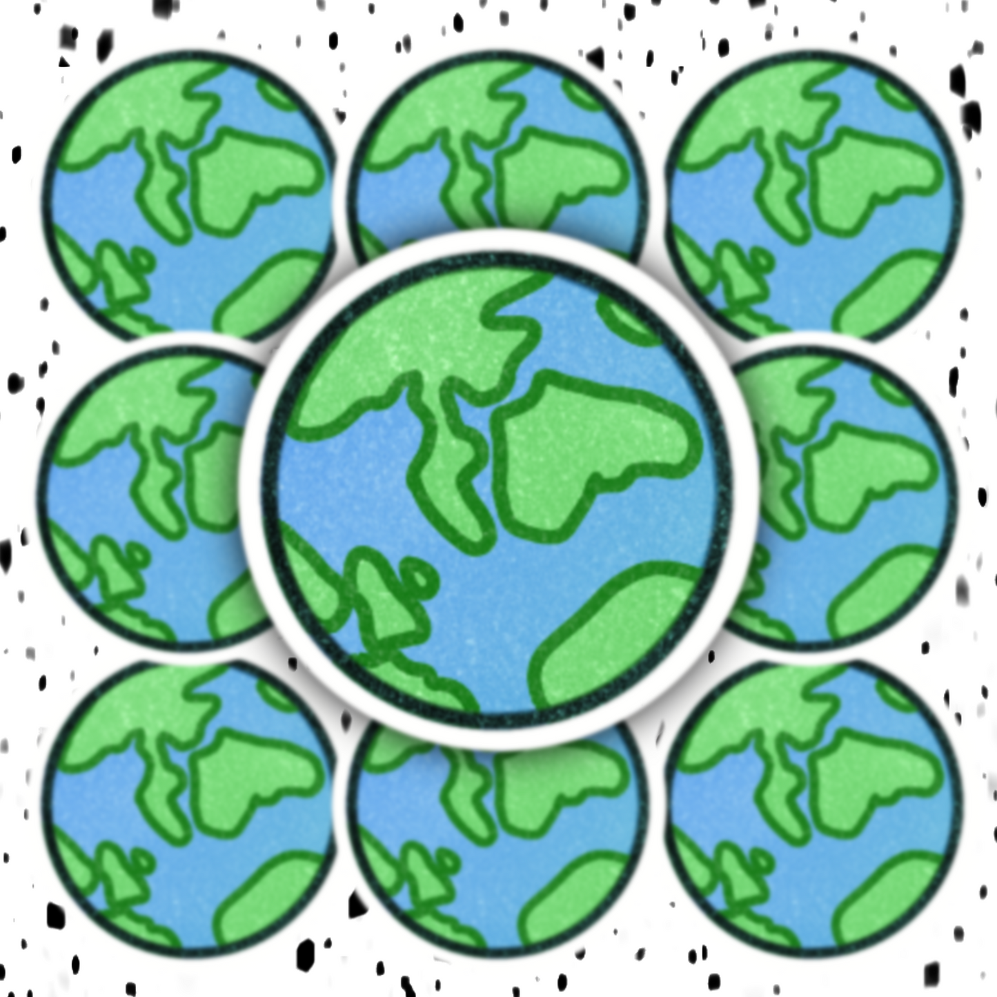 Earth Sticker