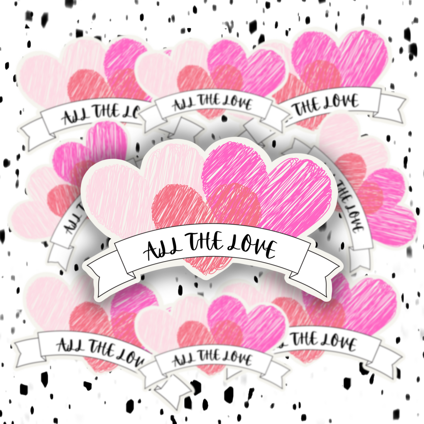 All The Love Sticker