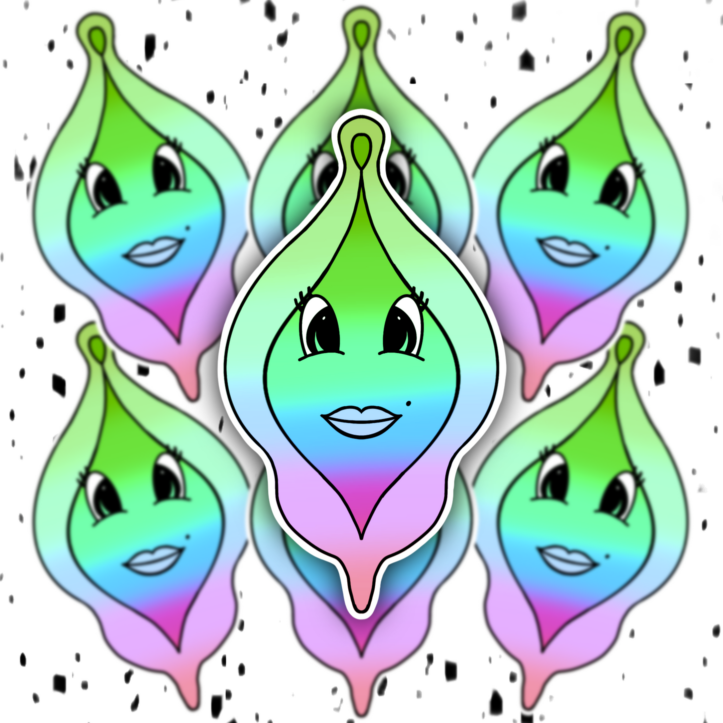 Vag Sticker