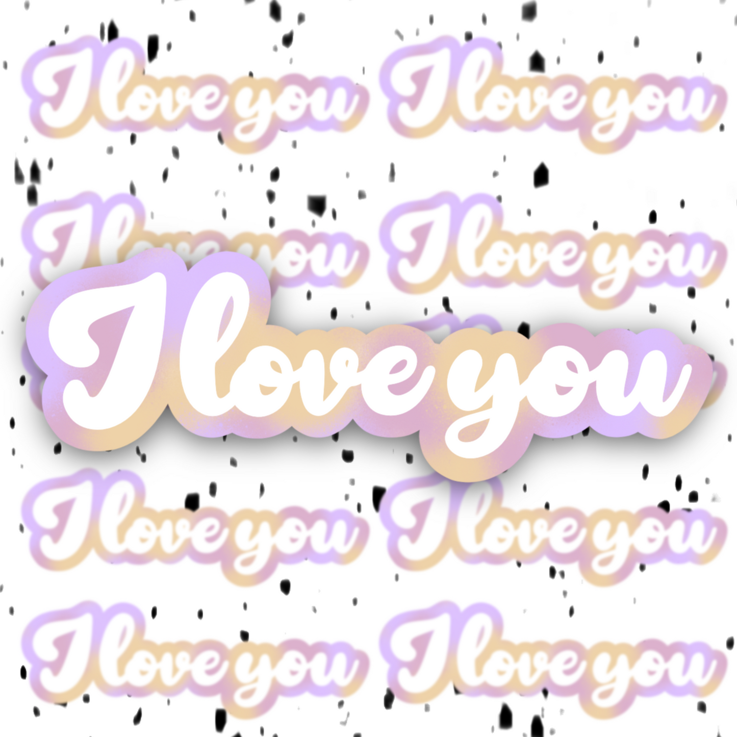 ILoveYou Sticker