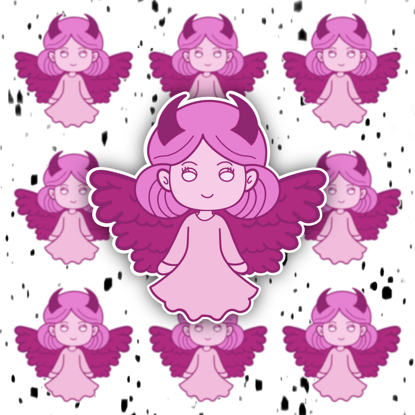 Devilish Beauty Sticker