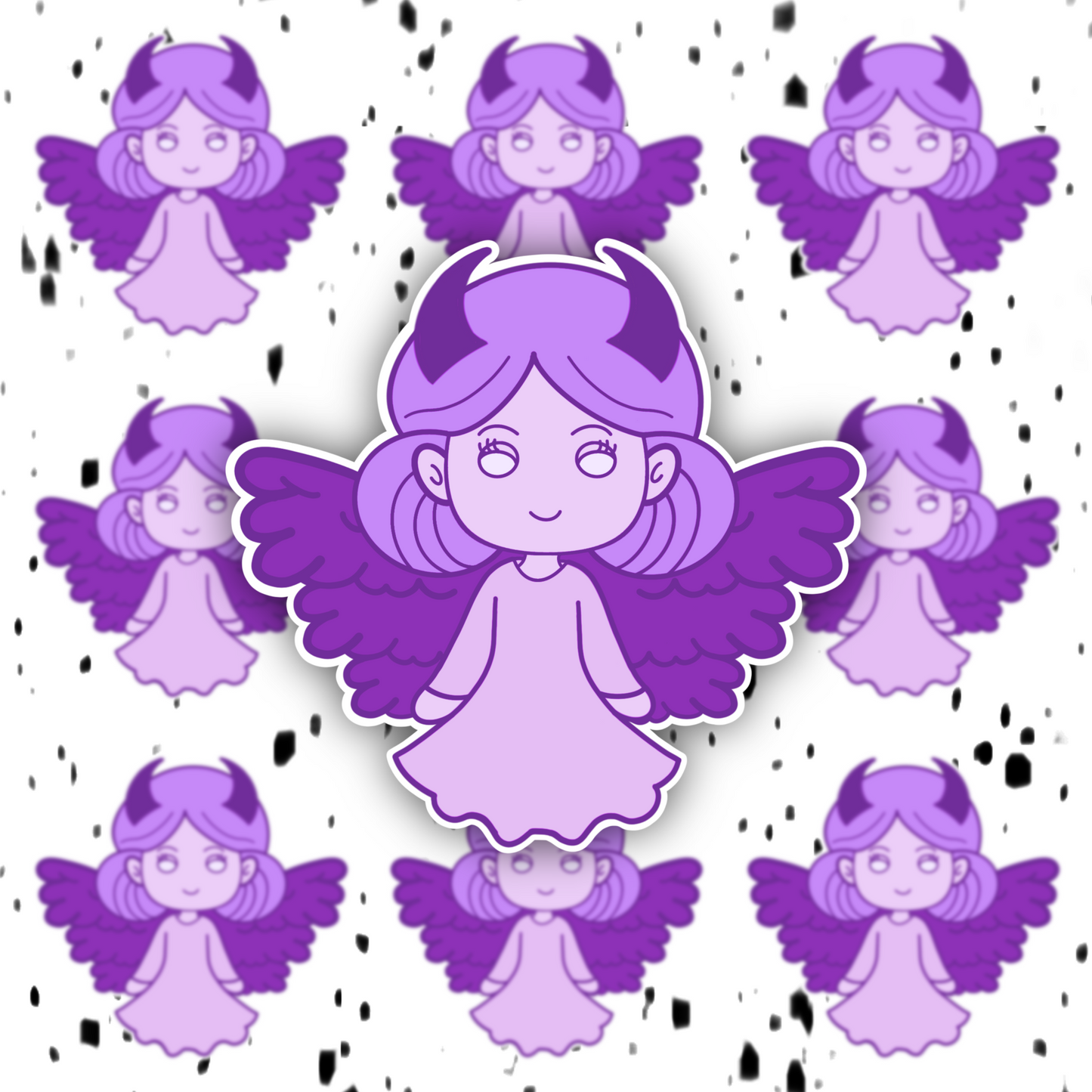 Devilish Beauty Sticker