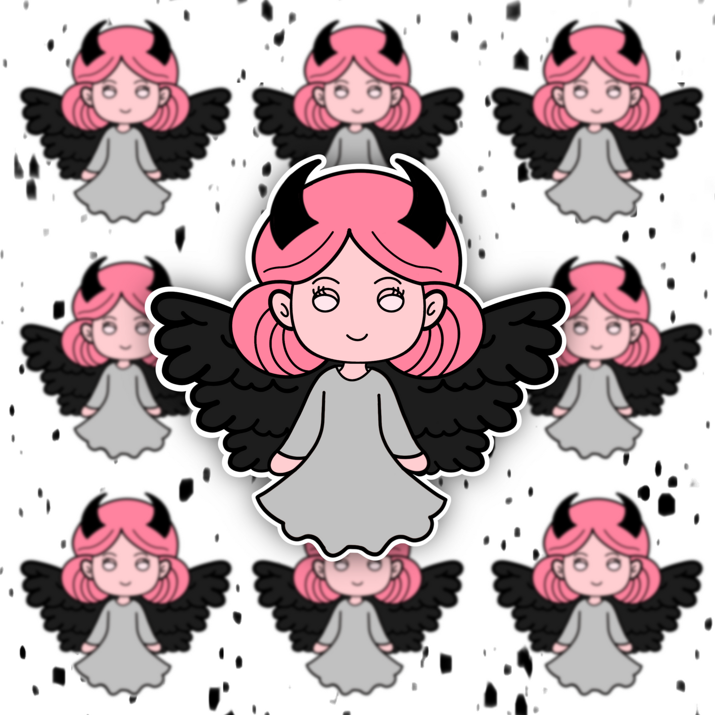 Devilish Beauty Sticker
