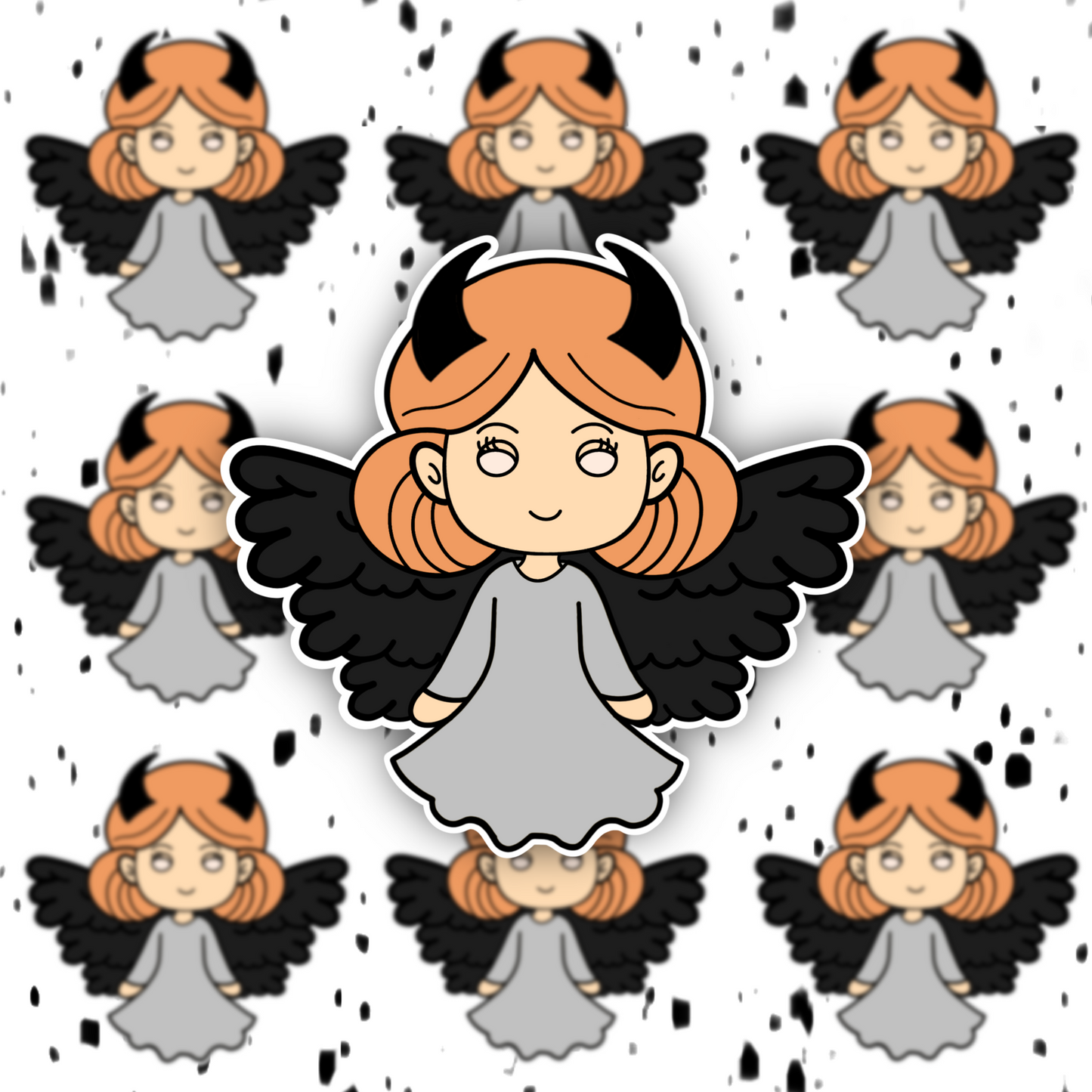 Devilish Beauty Sticker