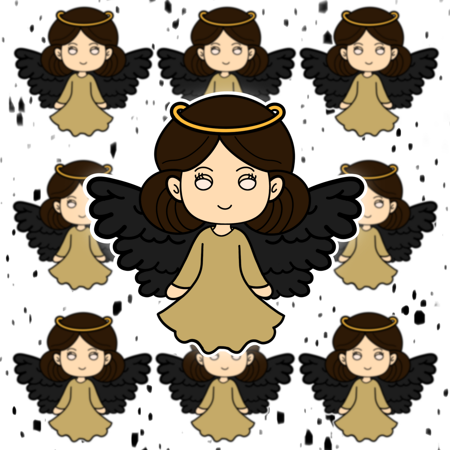 Angelic Beauty Sticker