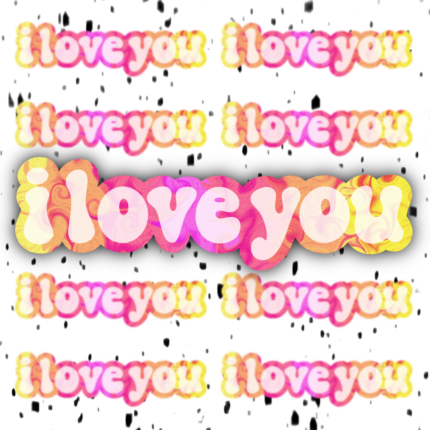 ILoveYou Sticker