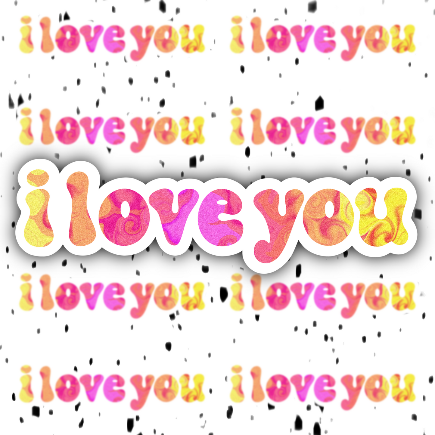ILoveYou Sticker