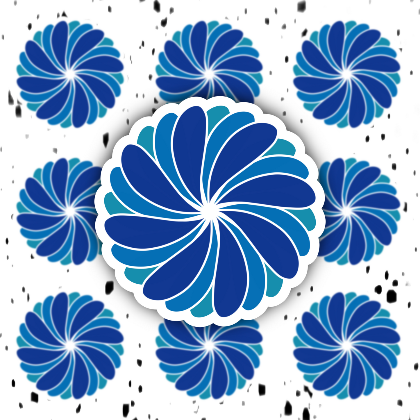 Flower Sticker