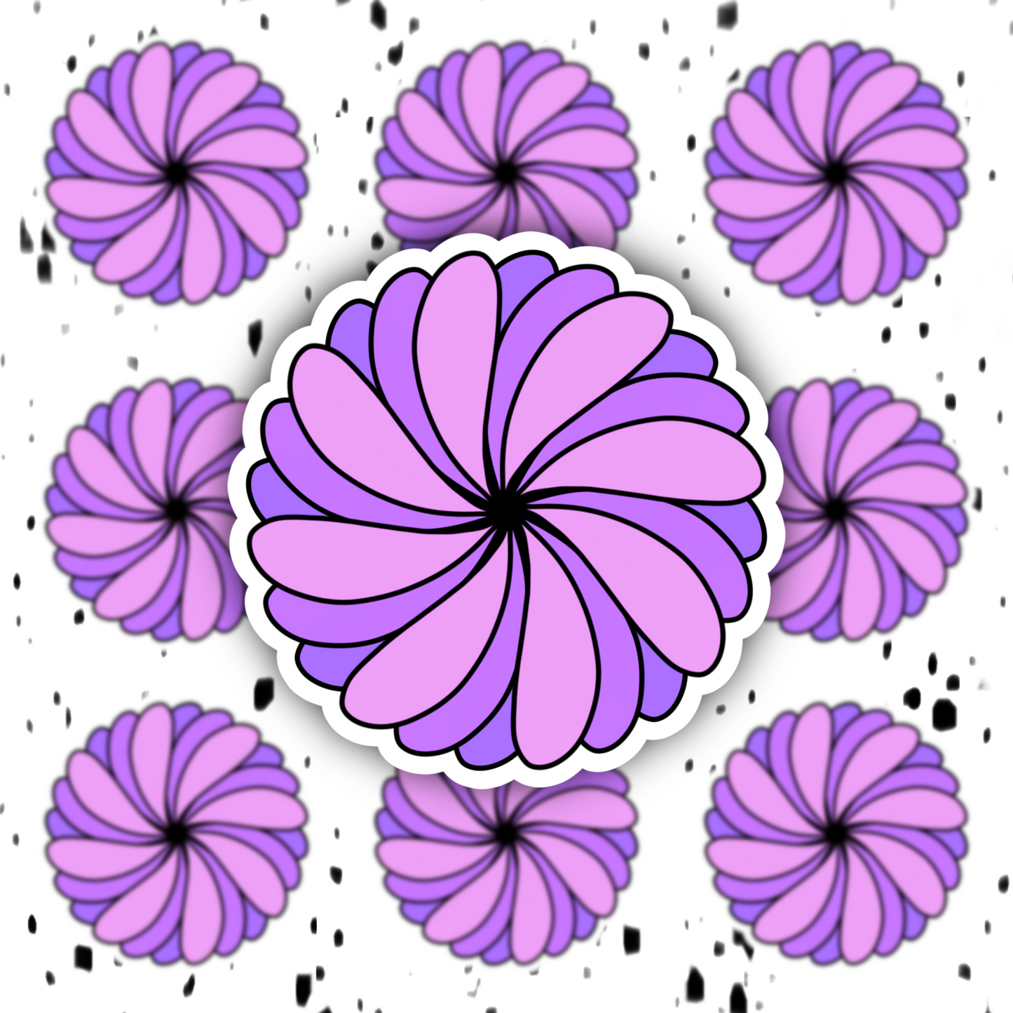 Flower Sticker