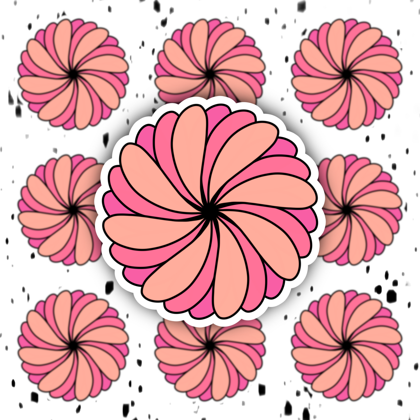Flower Sticker