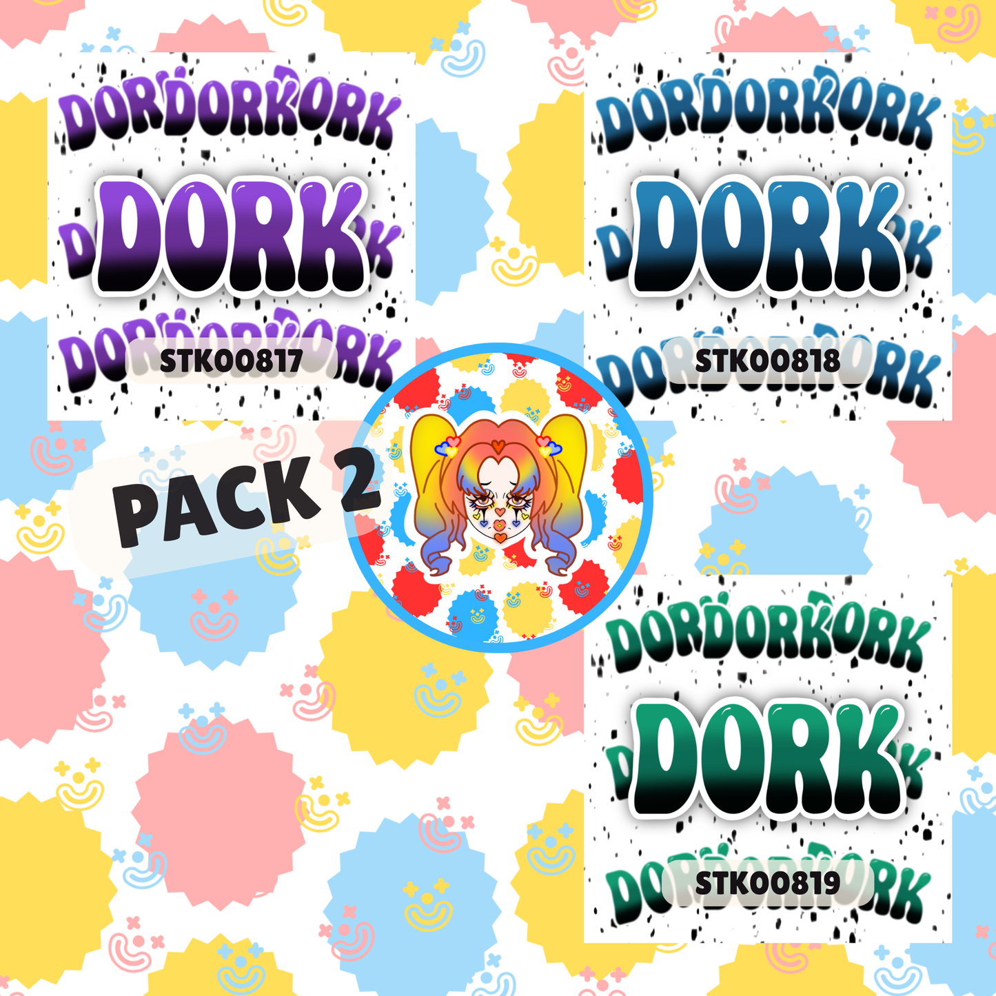 Dork Stickers