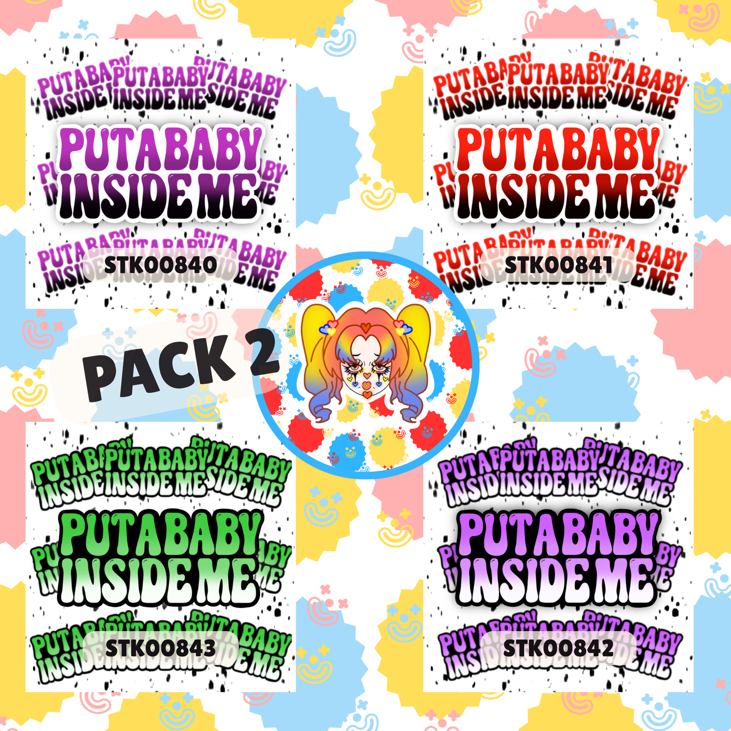 Baby Me Stickers
