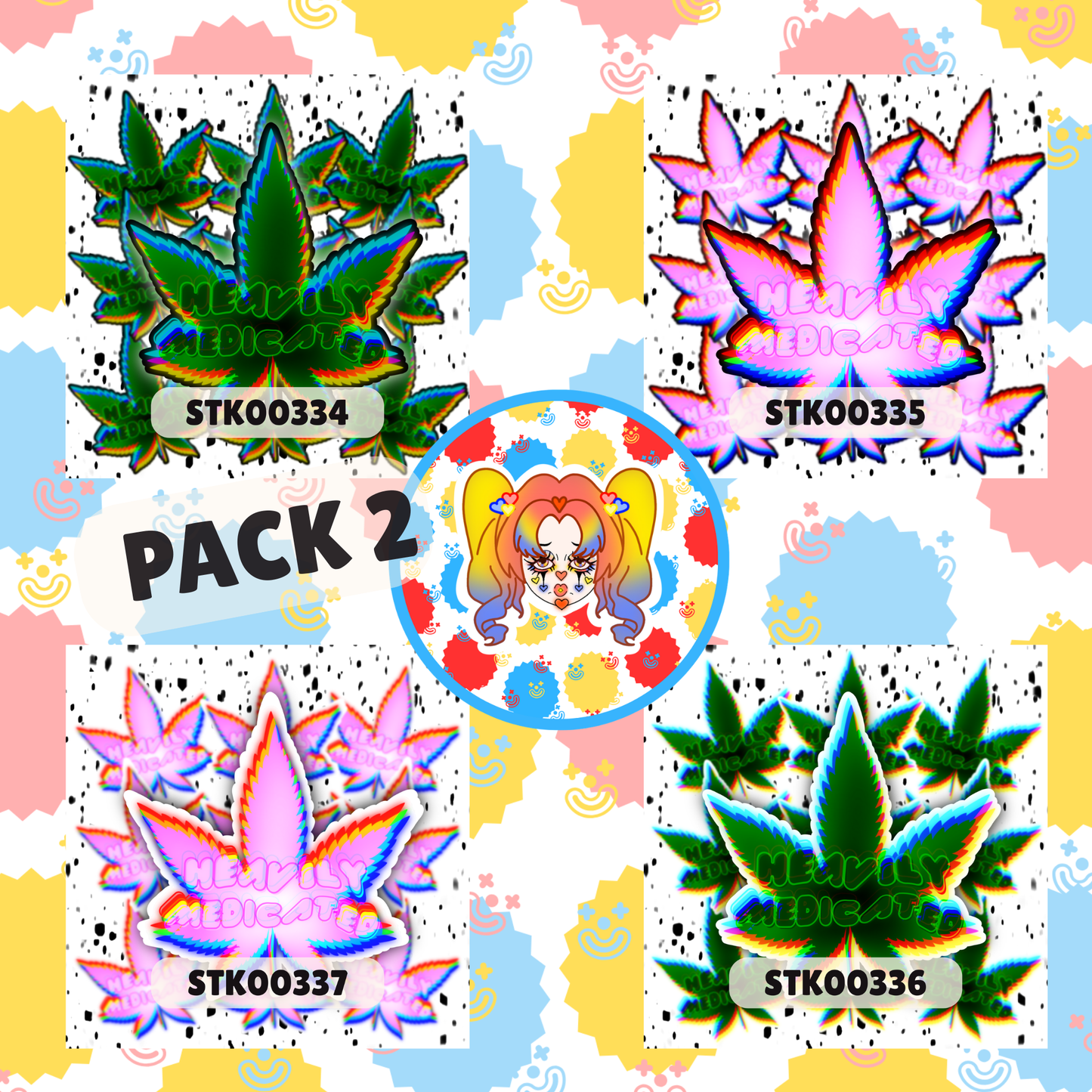 Heavily Medicated Stickers