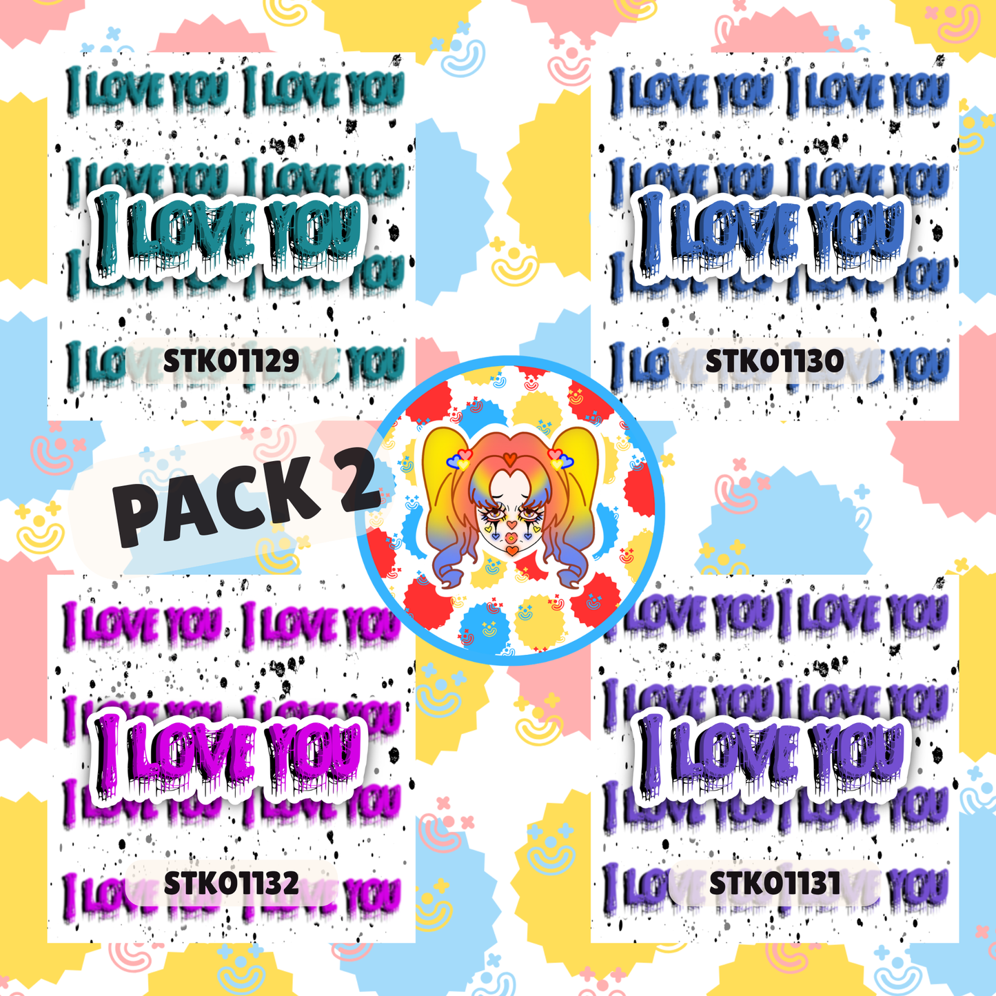 ILY Stickers