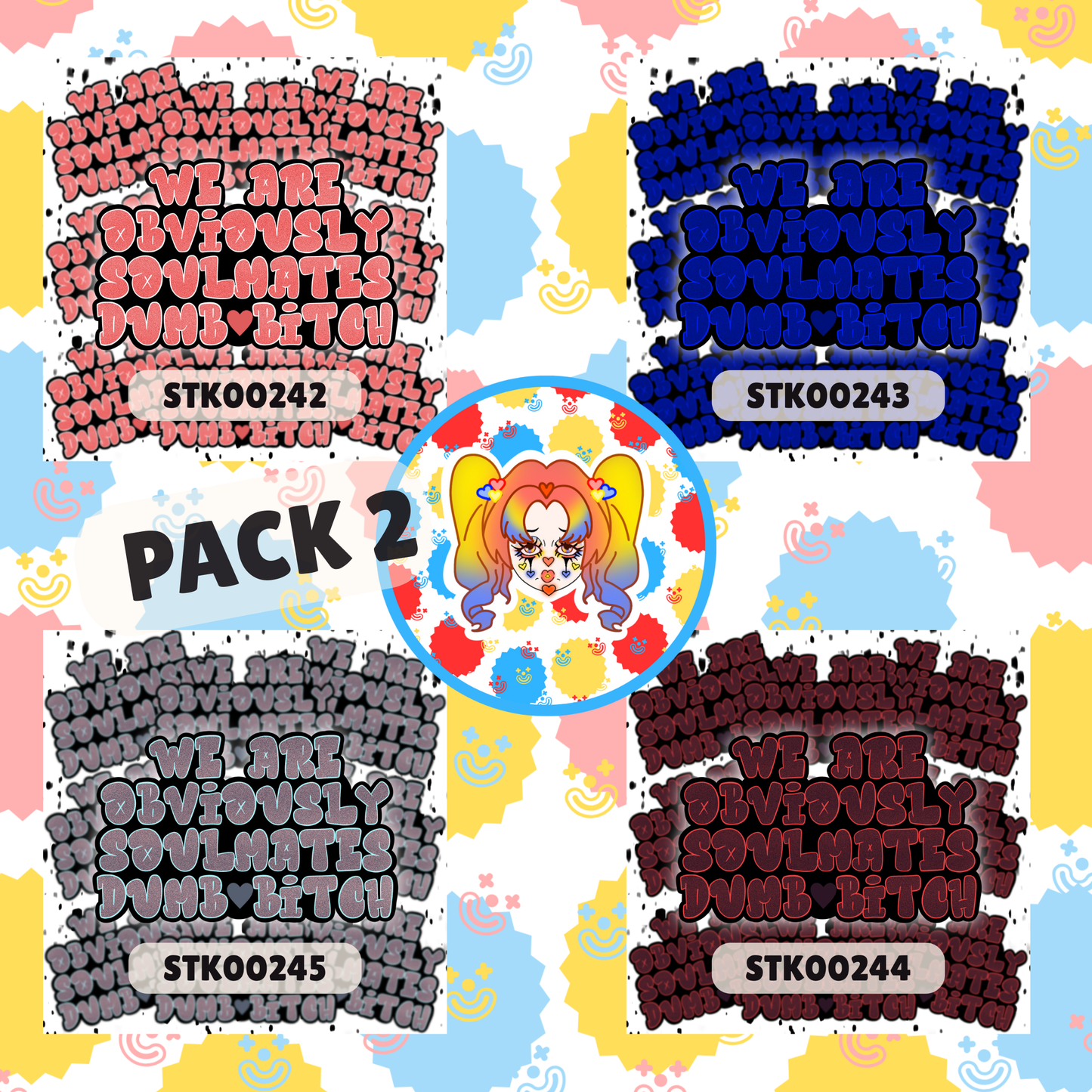 Soulmates Dummy Stickers
