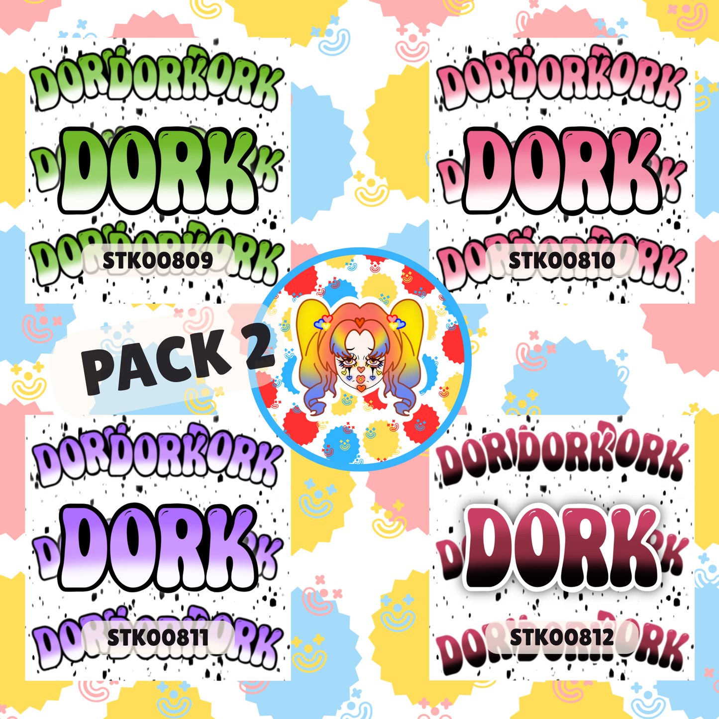 Dork Stickers