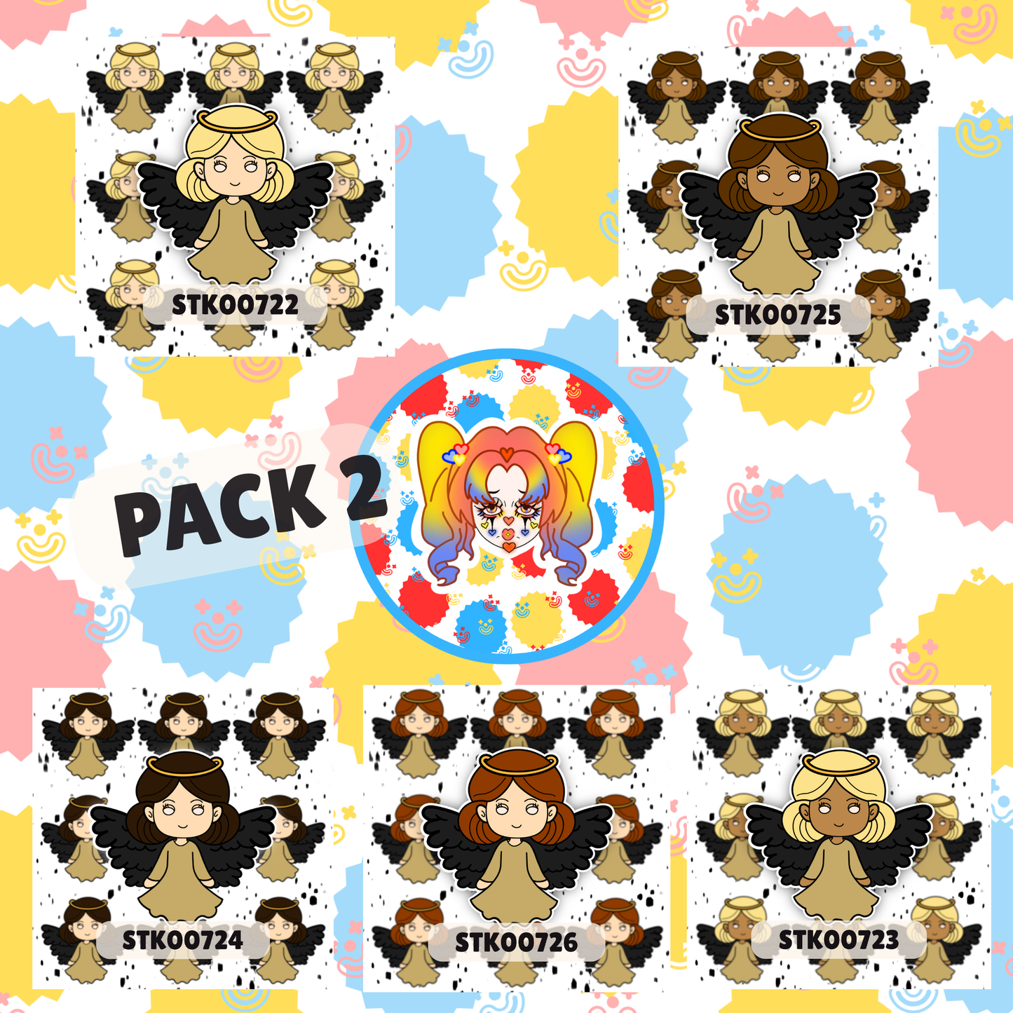 Angelic Beauty Stickers