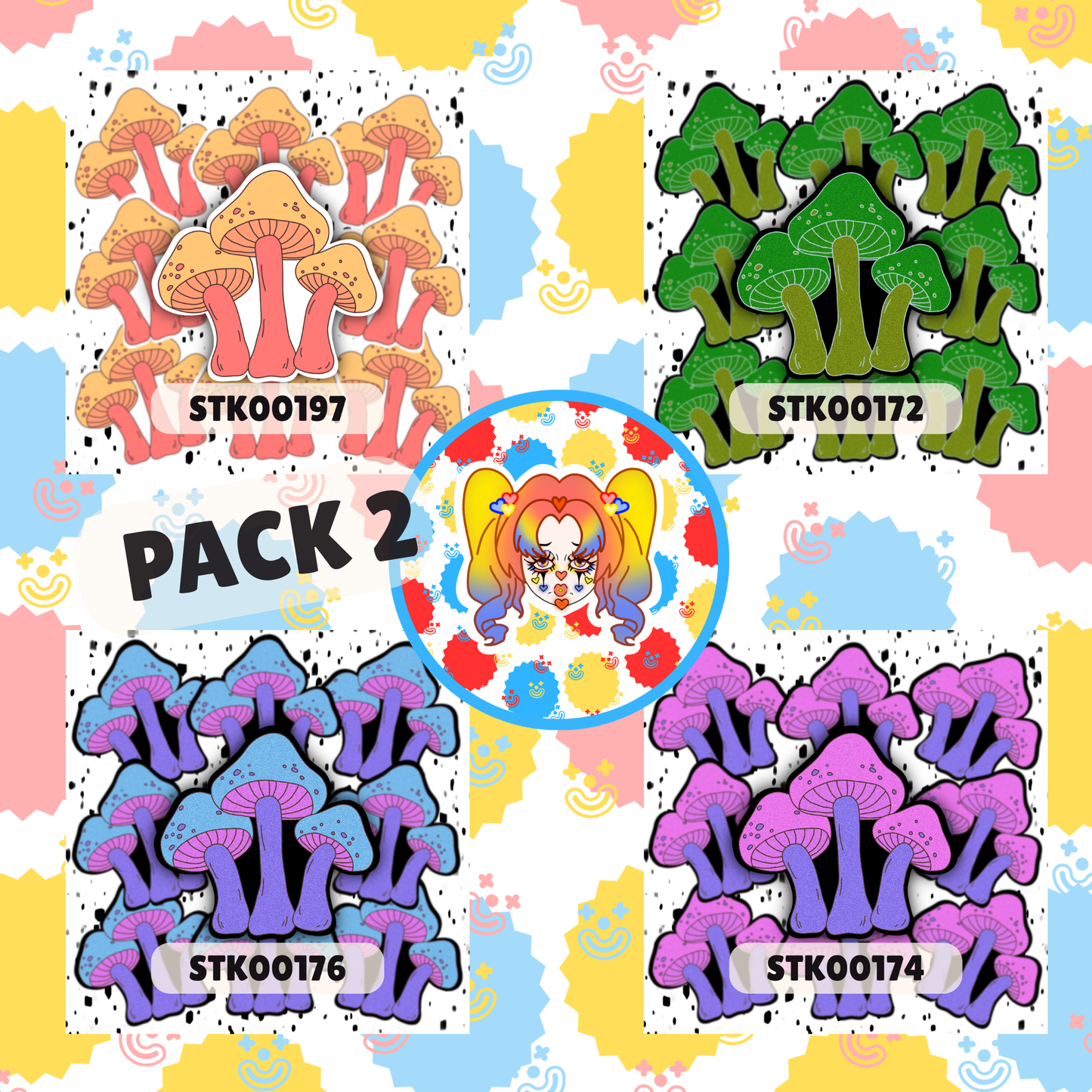 Shroomy Stickers