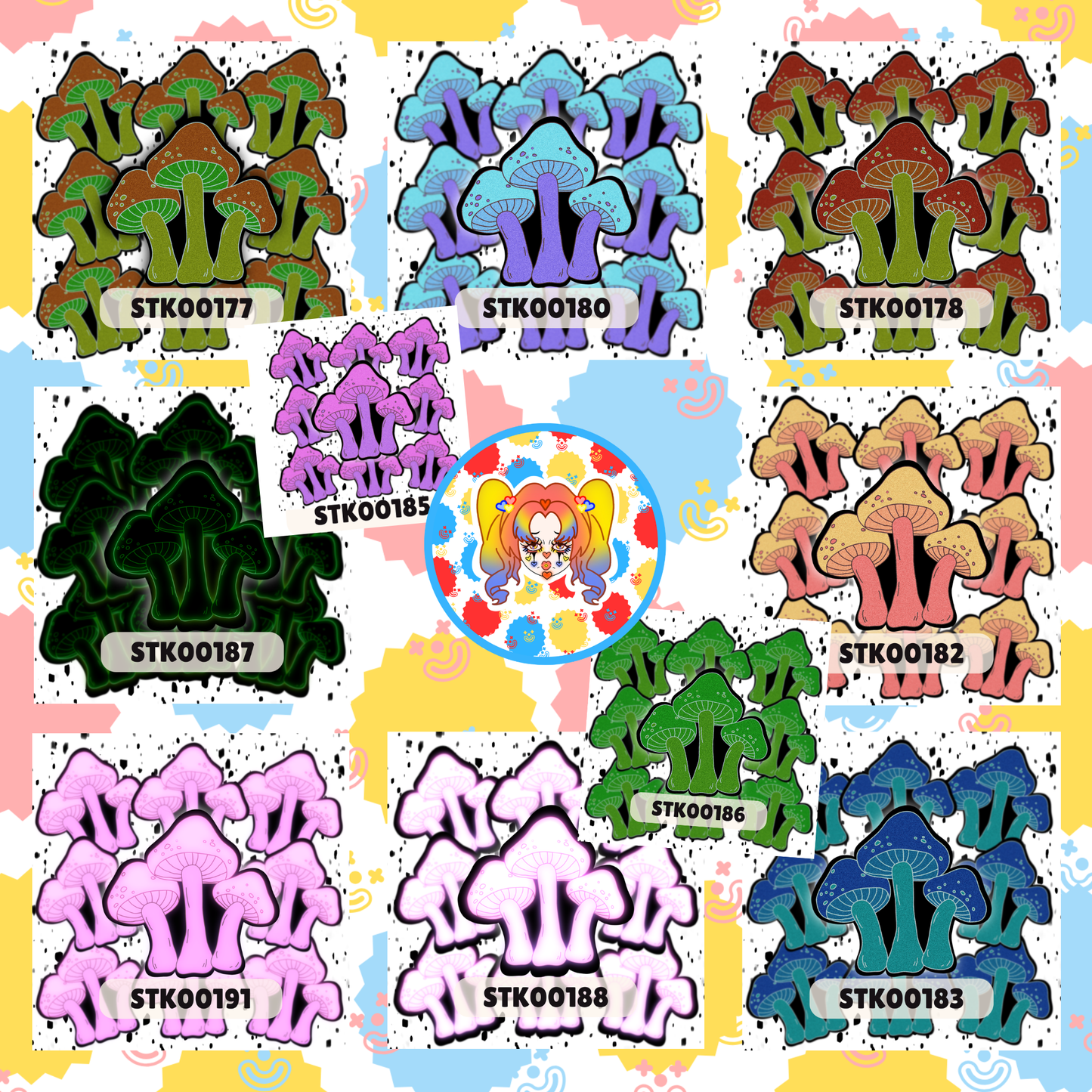 Shroomy Stickers
