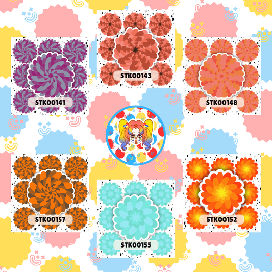 Flower Stickers