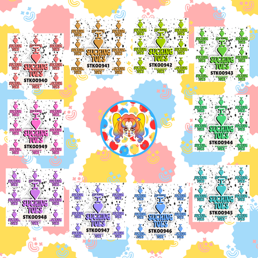 Foot Fetish Stickers