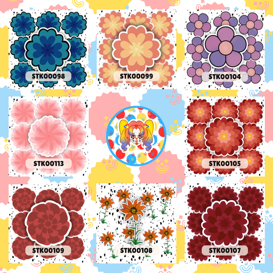 Flower Stickers