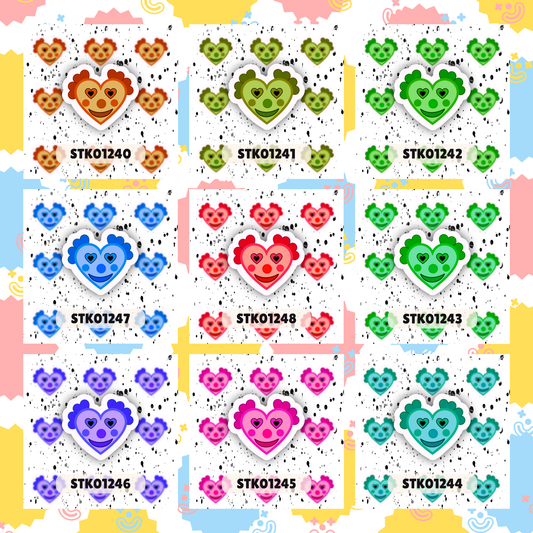 Clown Stickers