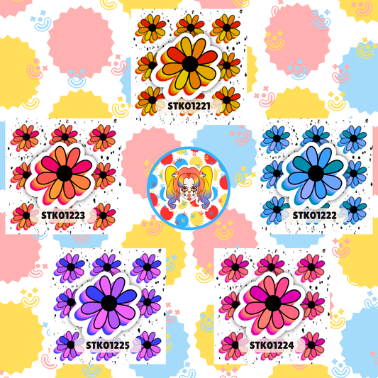 Flower Stickers