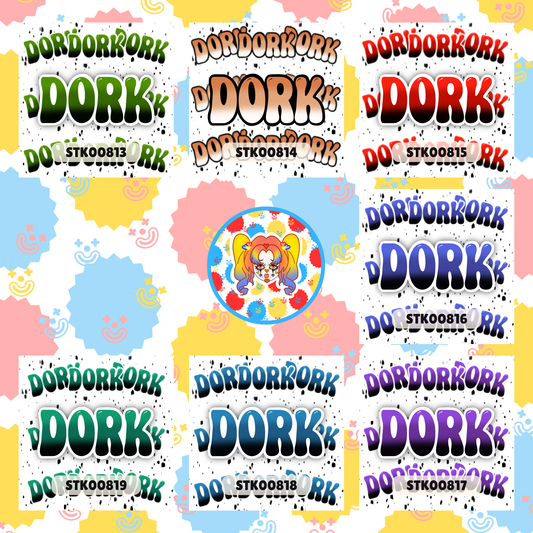 Dork Stickers