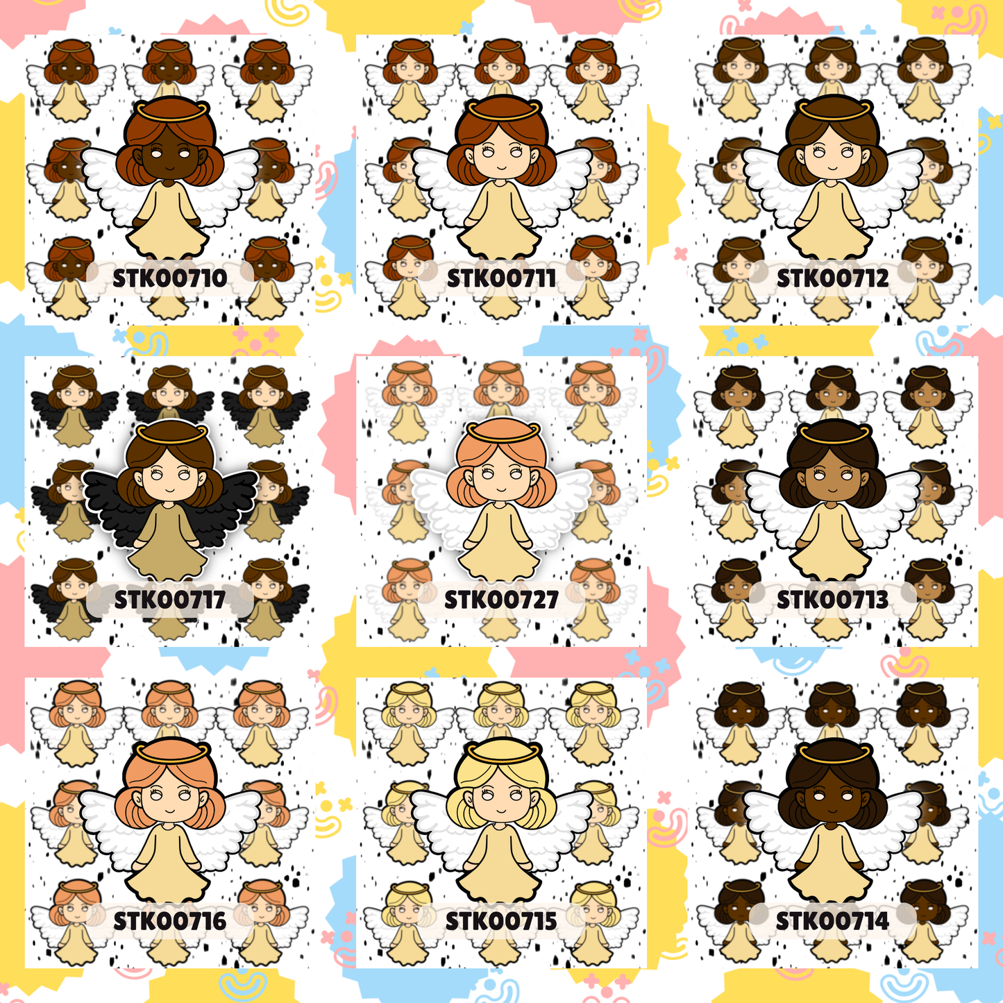 Angelic Beauty Stickers