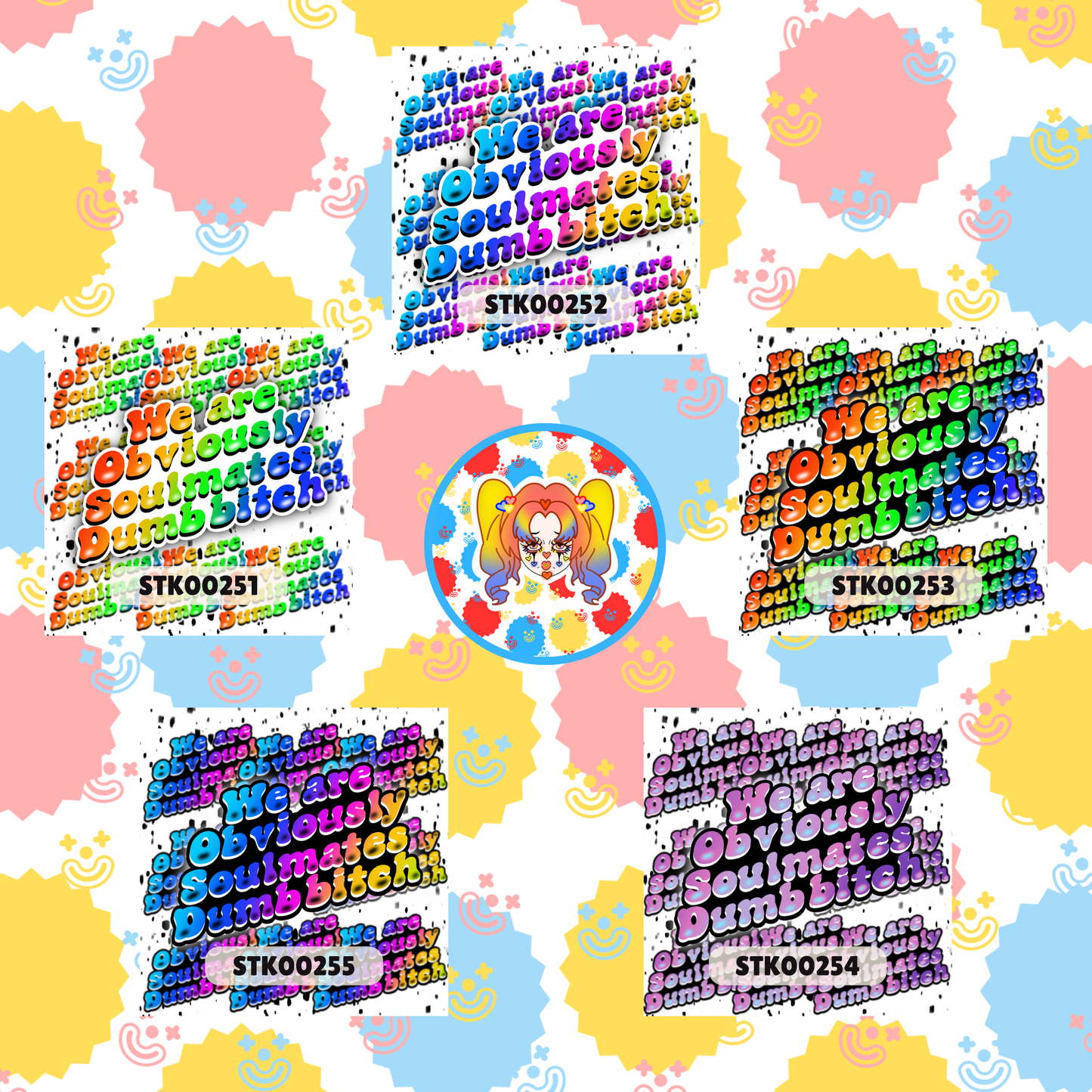 Soulmates Dummy Stickers
