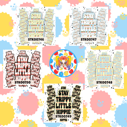 Stay Trippy Stickers