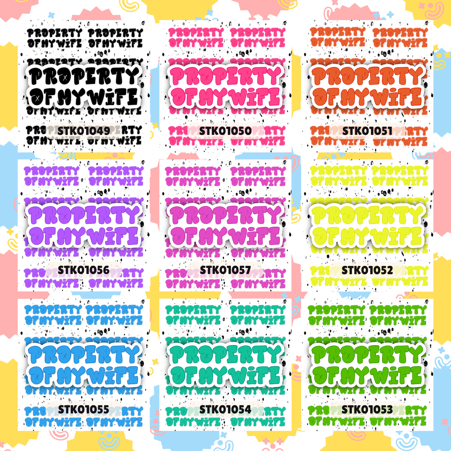 P.O.W Sticker