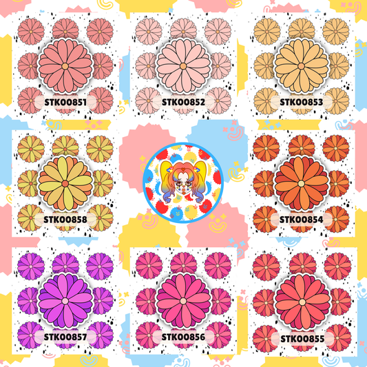 Flower Stickers