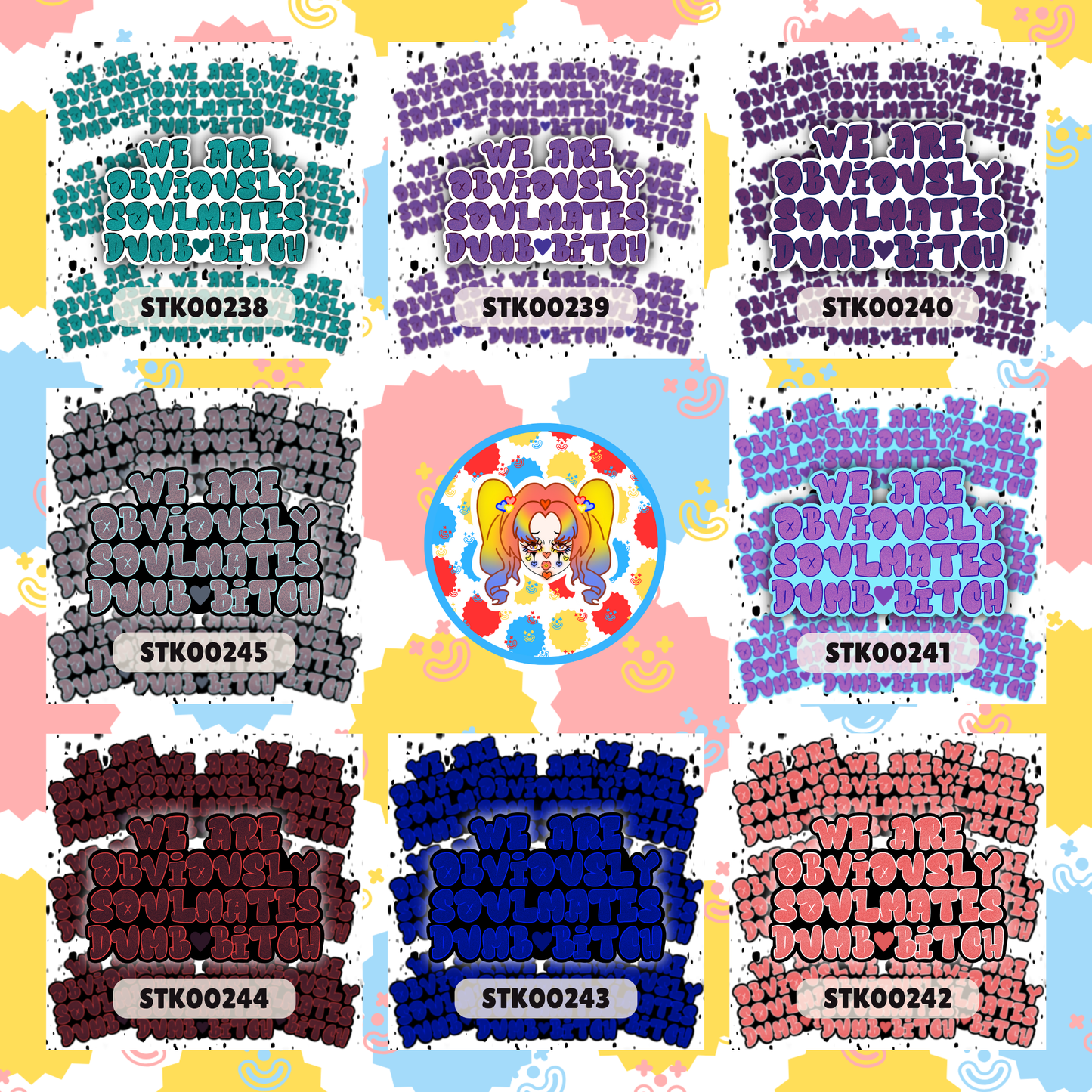Soulmates Dummy Stickers