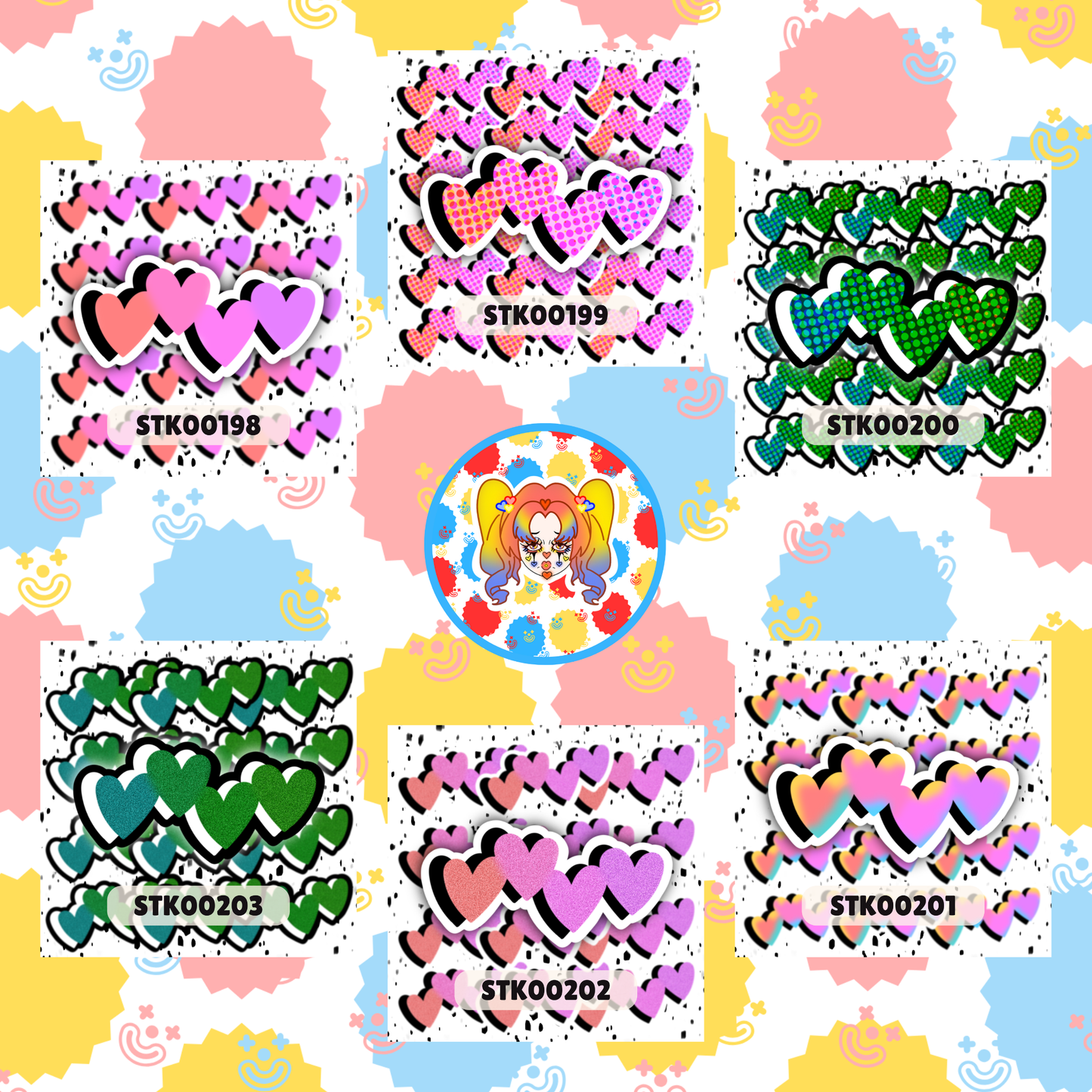 Heart Stickers