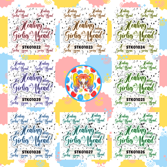 Healing Girlies Stickers