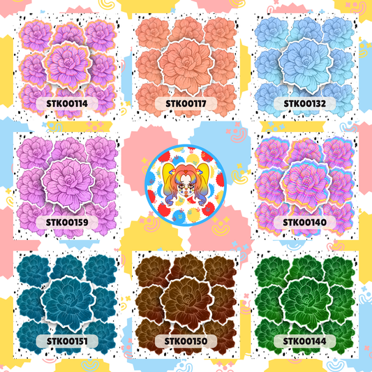Flower Stickers