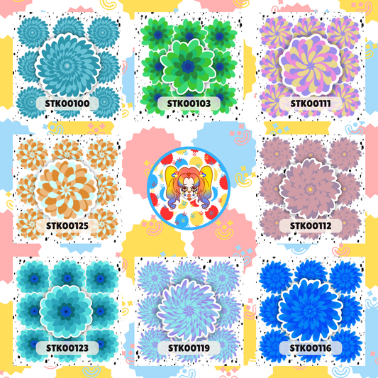 Flower Stickers