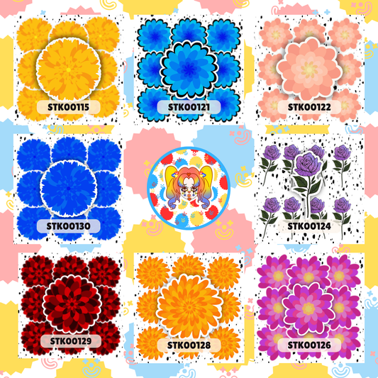 Flower Stickers