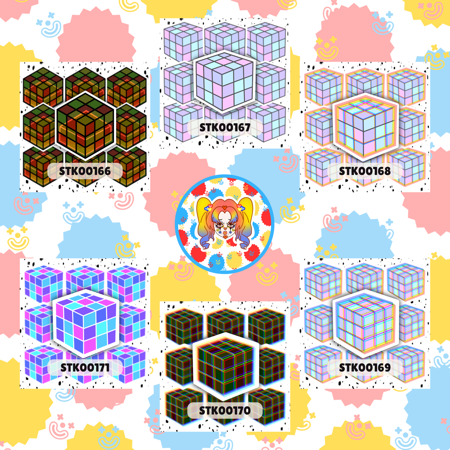 Rubik Cube Stickers